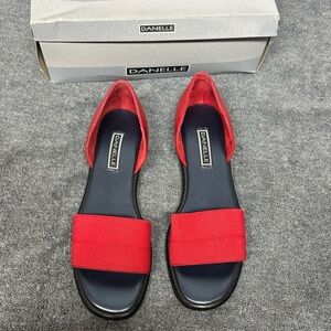 Dantelle Vibrant Red Women's Sandals